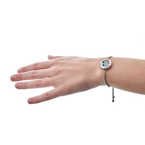 Angel Wings Aromatherapy Chain Bracelet – Essential Oil Diffuser Jewellery