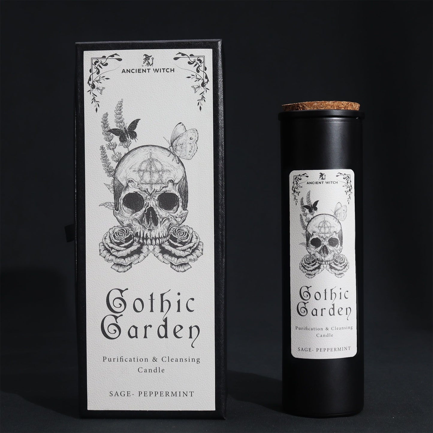 Ancient Witch Ritual Candle – Gothic Garden