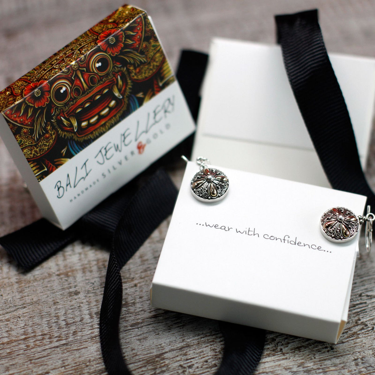 Tribal Drop Earrings — 18k Gold & 925 Silver | Handmade in Indonesia