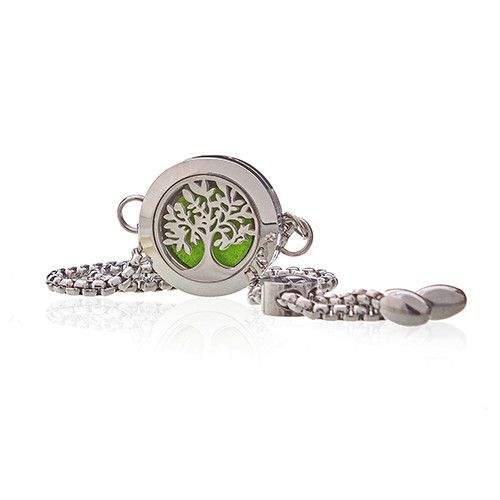 Tree of Life Aromatherapy Bracelet | Essential Oil Diffuser Jewellery Gift