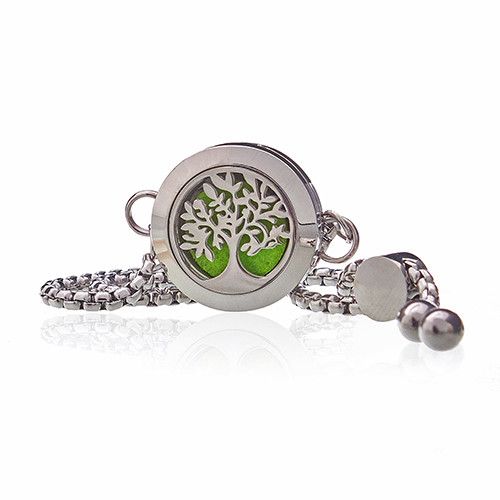 Tree of Life Aromatherapy Bracelet | Essential Oil Diffuser Jewellery Gift