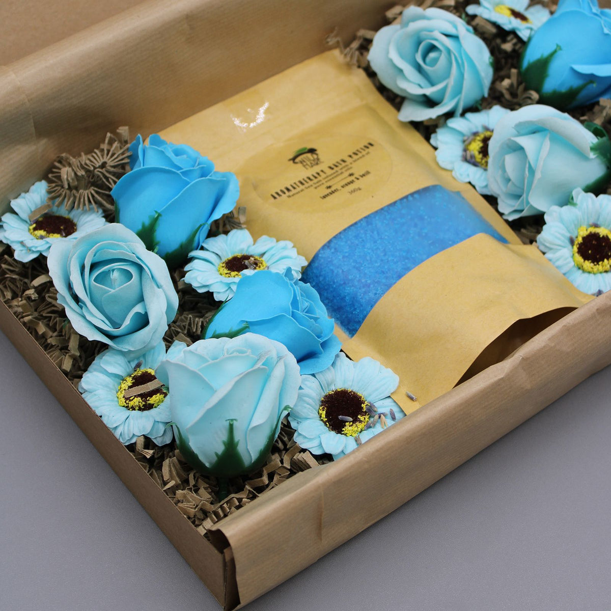 Total Unwind Salt Soak Gift Set | Lavender, Orange & Basil | Luxury Relaxing Bath Gift