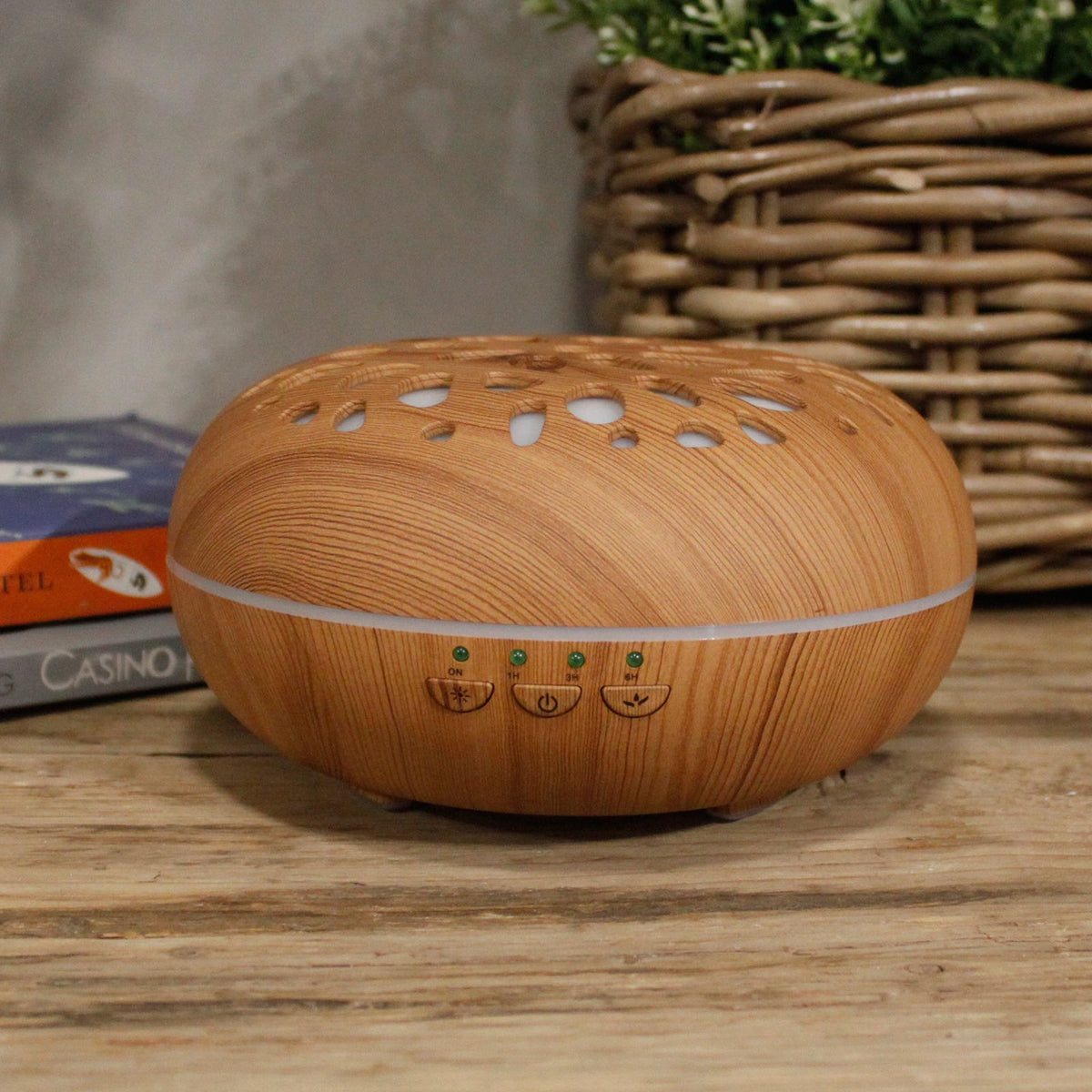 Oslo Pebble Aroma Diffuser - USB | Colour Change & Timer