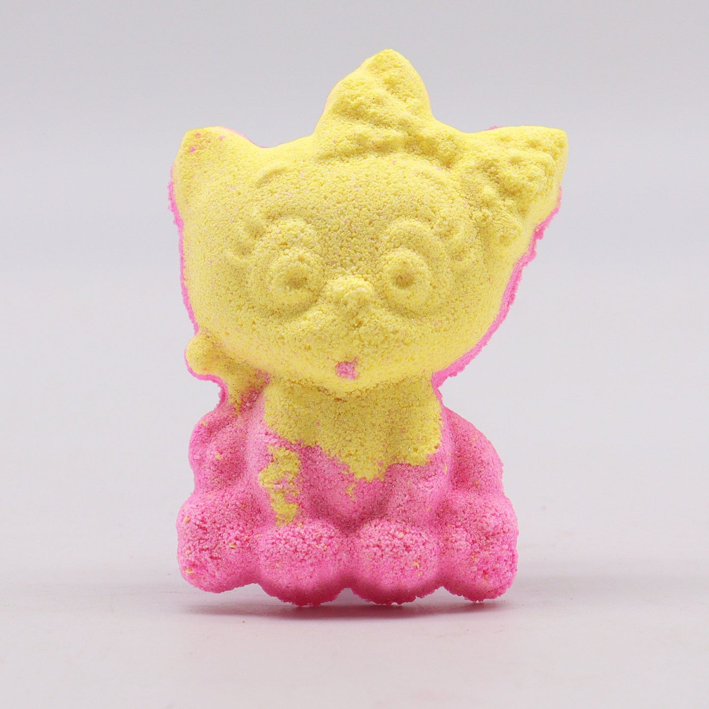 Cat Bath Bomb | Banana | 80g | Fun Vegan Gift for Cat Lovers | Handmade in UK | Stocking Filler