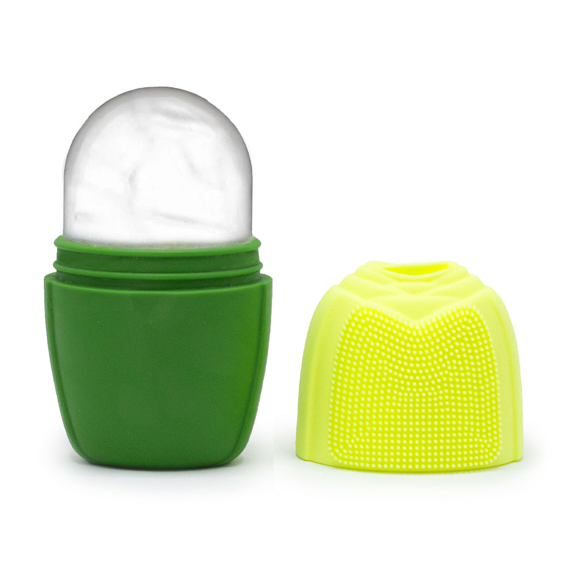 Silicone Ice Face Roller | Cooling Facial Massage Tool | Green