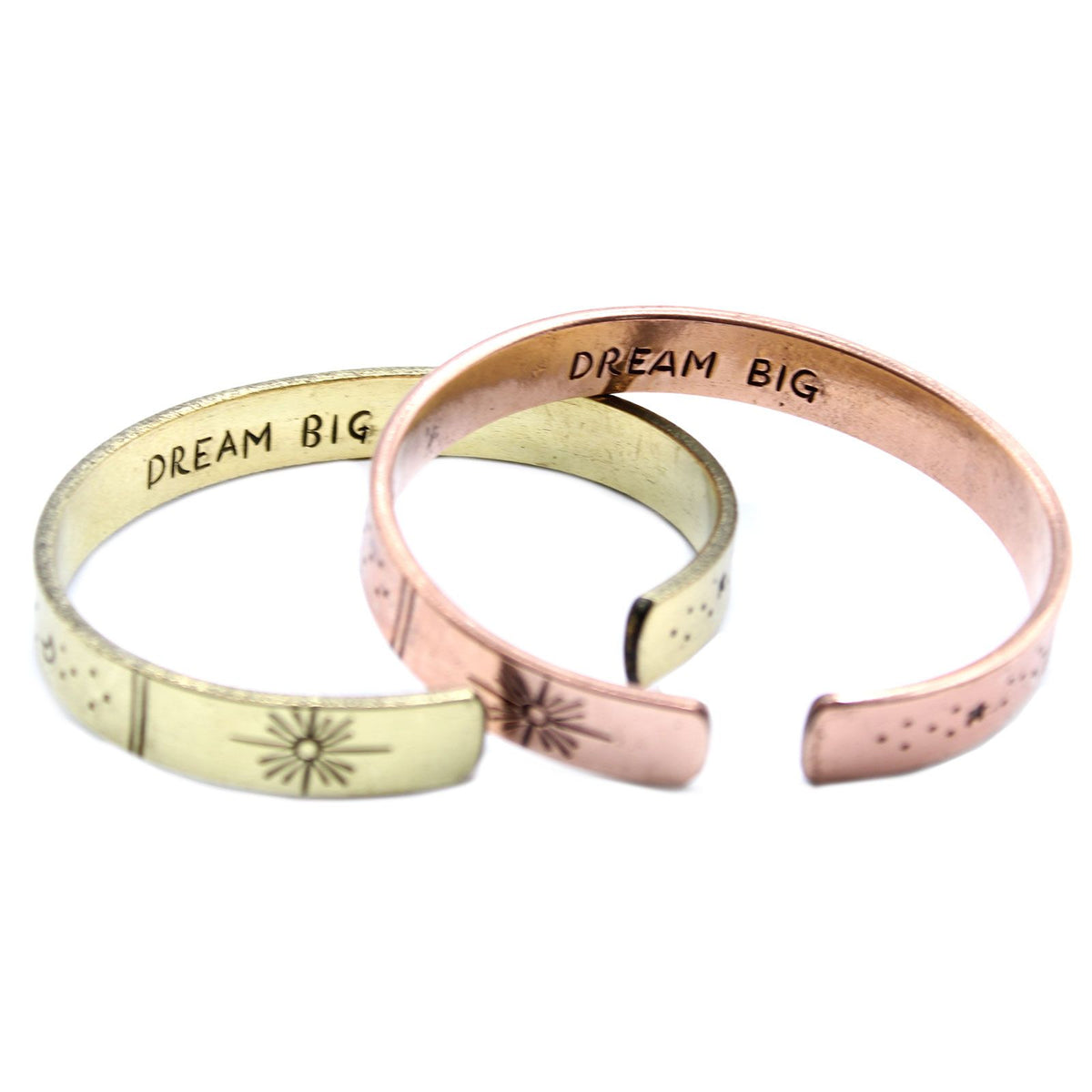 Copper Inspiration Bracelet — Galaxy Design | Handmade in Nepal