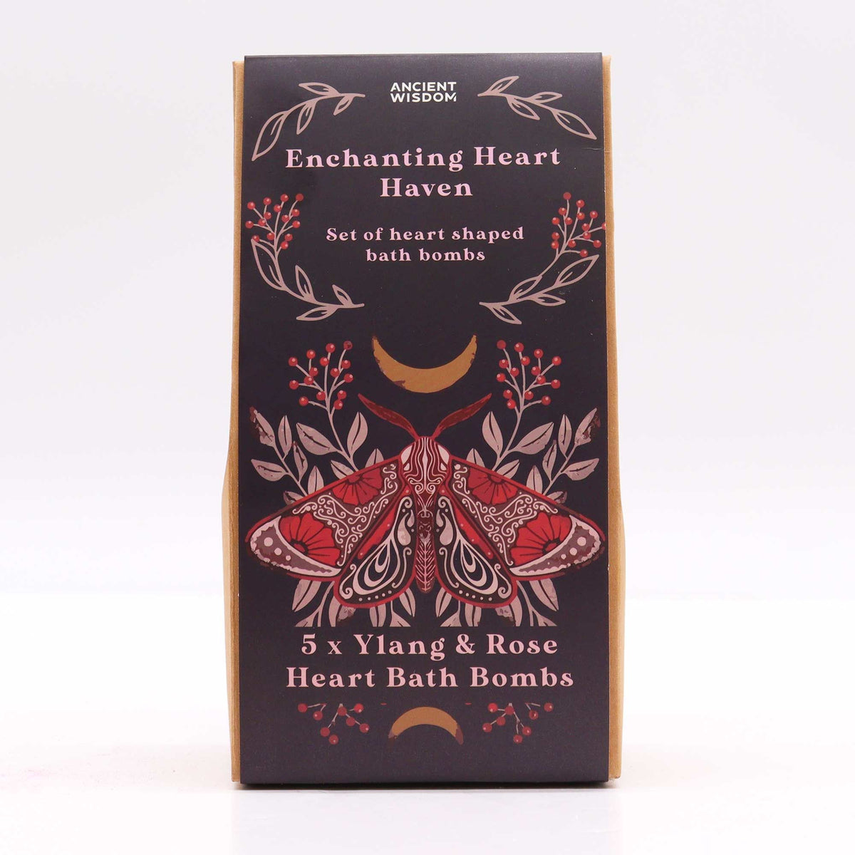 Enchanting Heart Heaven Bath Heart Gift Set | Ylang & Rose | Vegan Valentine's Gift