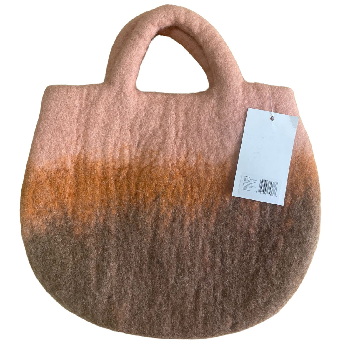 Sunflower & Bees Felted Bag | Handmade in Nepal | Fair Trade