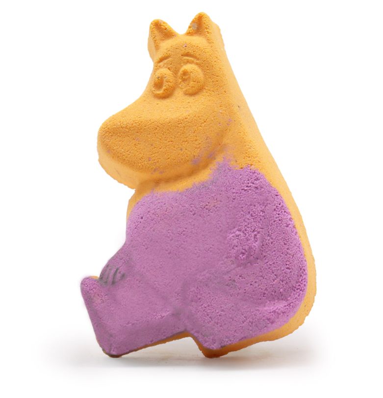 Hippo Bath Bomb | Citrus Crush | 85g | Fun Vegan Kids Bath Gift | Handmade in UK | Stocking Filler
