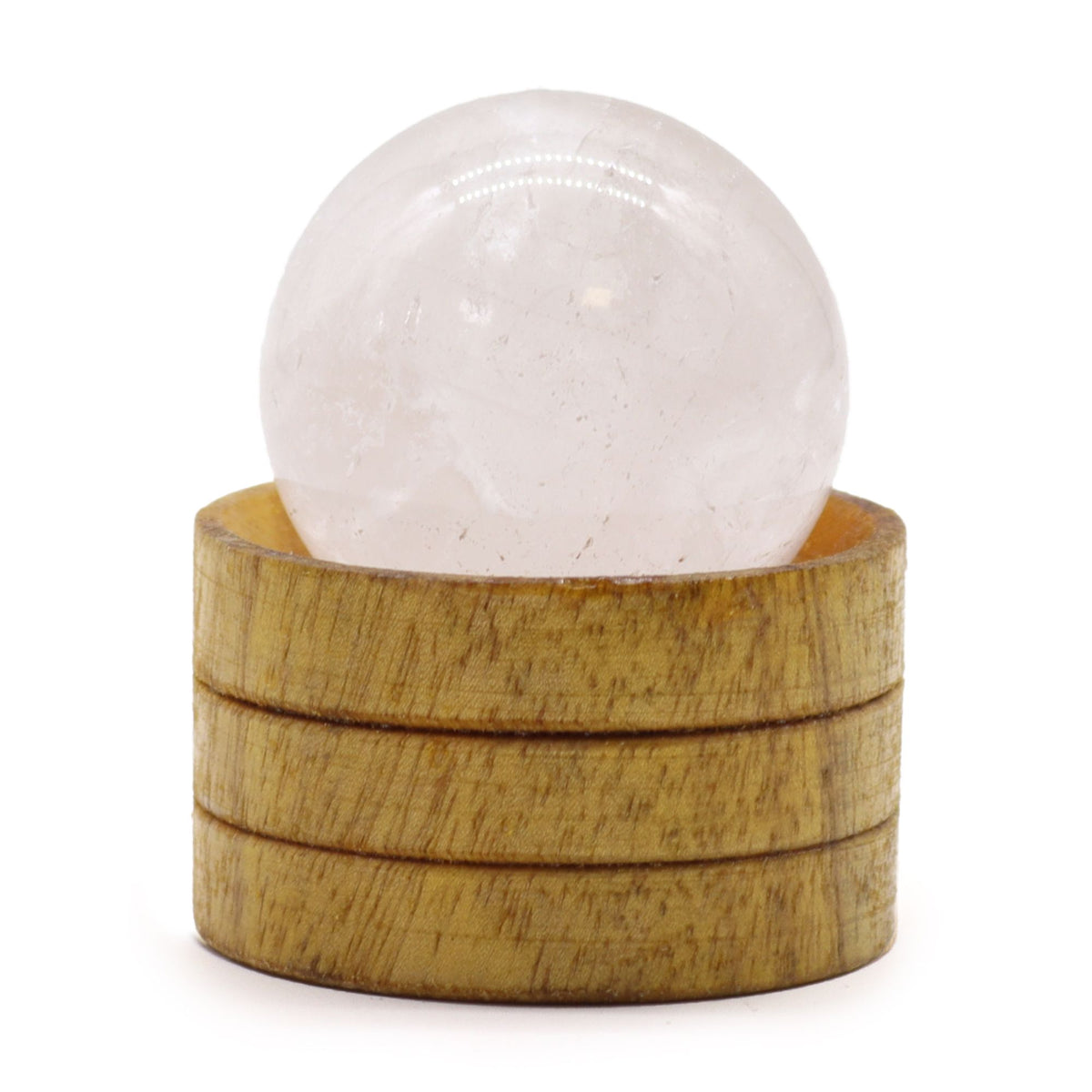 Clear Quartz Crystal Sphere | 40mm | With Stand | Master Healer Crystal Gift