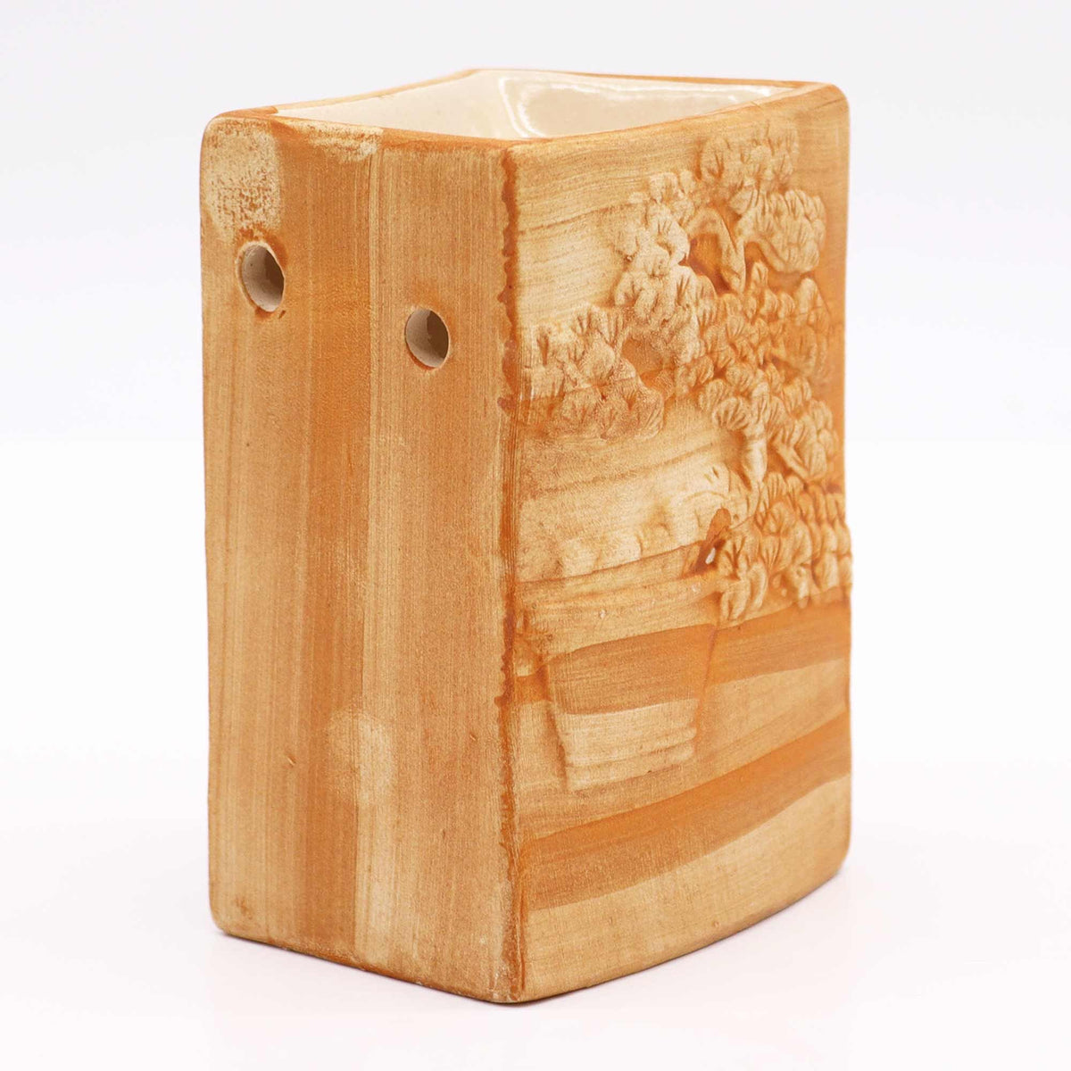 Hand-Painted Bonsai Oil Burner - Sand