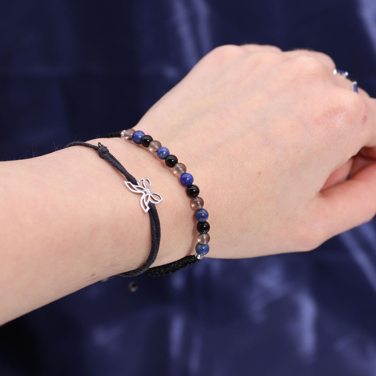 Scorpio Zodiac Crystal Candle with Gemstone Bracelet | Star Sign Gift for Her