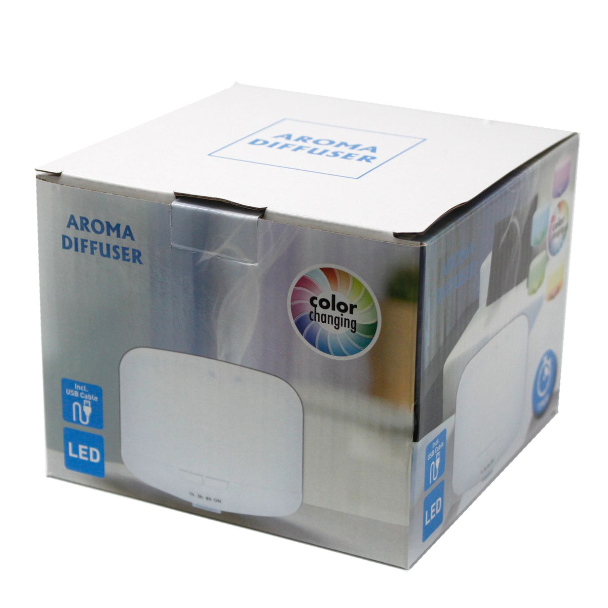 Aarhus Classic Pod Aroma Atomiser | USB | Colour Change | Timer | Wellness Gift