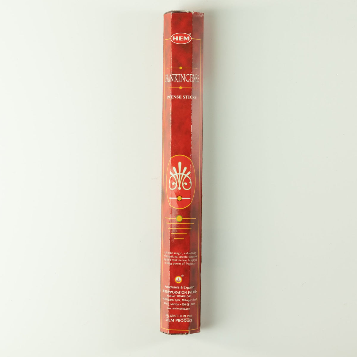 HEM Hexagonal Incense | Resin Collection | 6 Rich Scents | Sticks & Wooden Ash Catcher | Home Fragrance