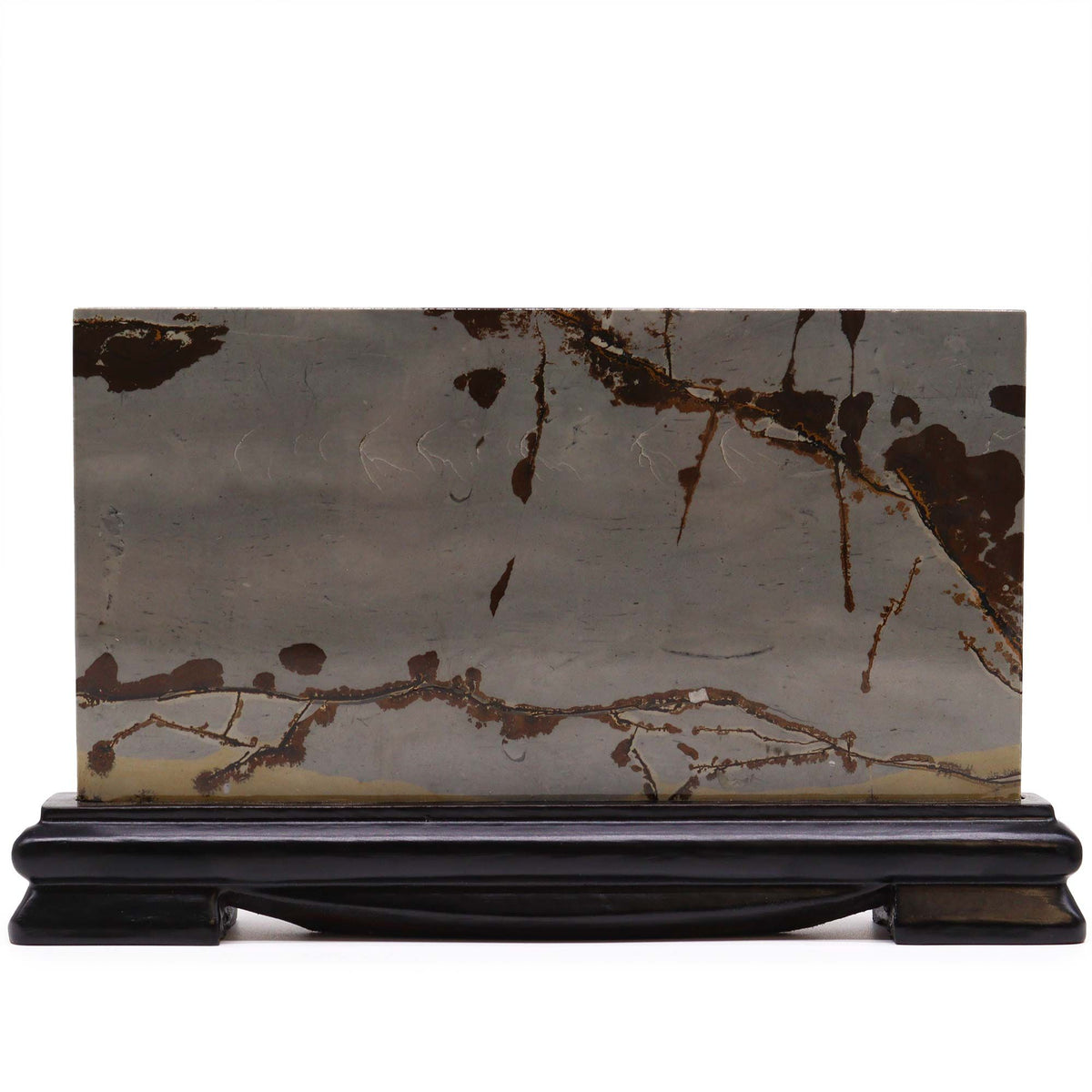 Guohua Picture Stone | Large Landscape | Natural Dendrite Stone | 150×250mm