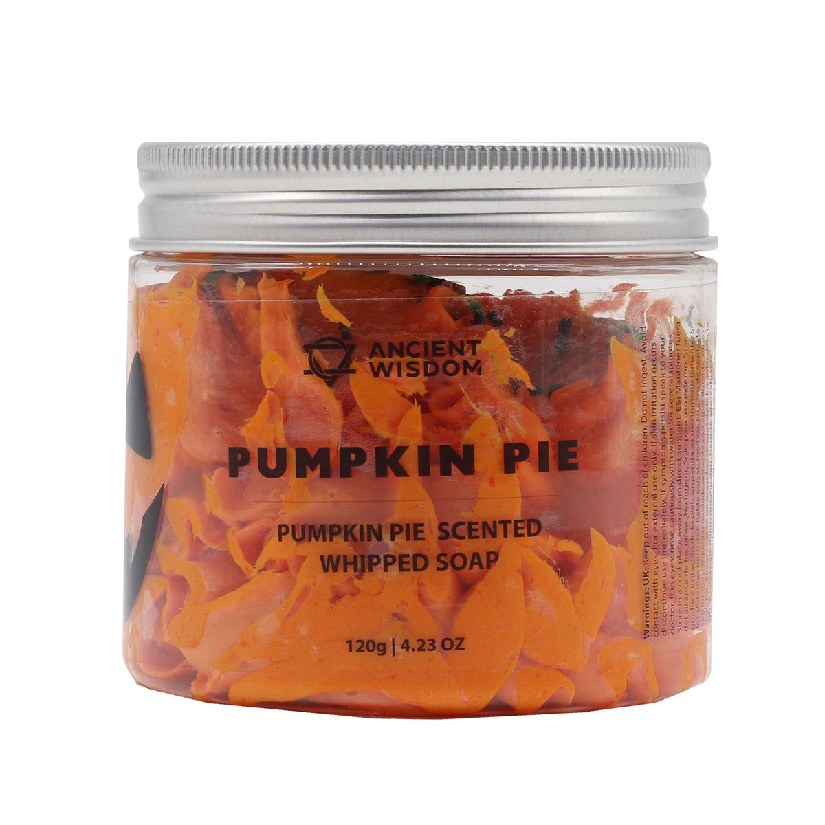 Pumpkin Pie Whipped Soap | 120g | Pumpkin, Cinnamon & Clove | Vegan | Halloween Gift