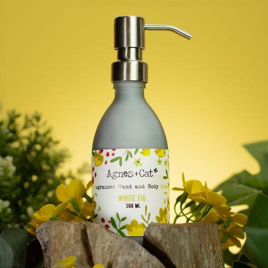 Agnes + Cat White Fig Hand & Body Cream | Luxury Moisturiser | Made in Sheffield