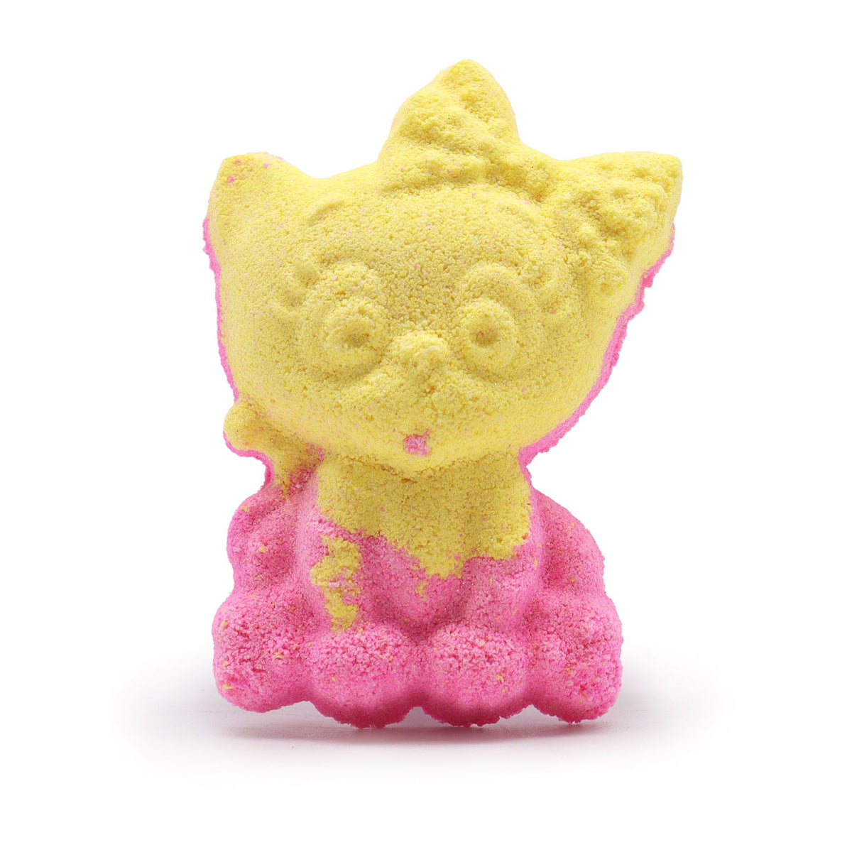 Cat Bath Bomb | Banana | 80g | Fun Vegan Gift for Cat Lovers | Handmade in UK | Stocking Filler