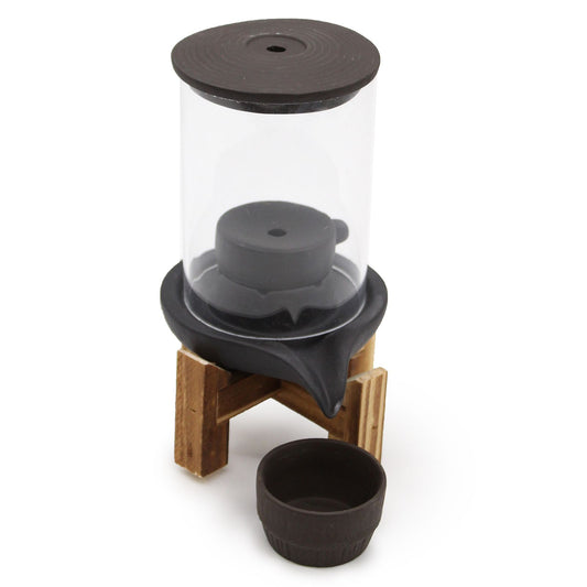 Teahouse Waterfall Backflow Incense Burner | Zen Home Décor Gift