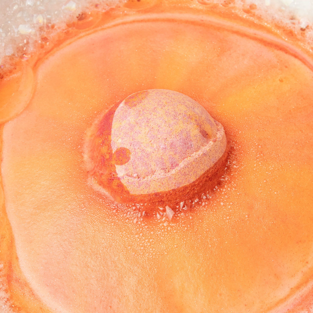 Crystal Bath Bomb | Fire Element | Real Gemstone Inside | Handmade in the UK | Gift for Her