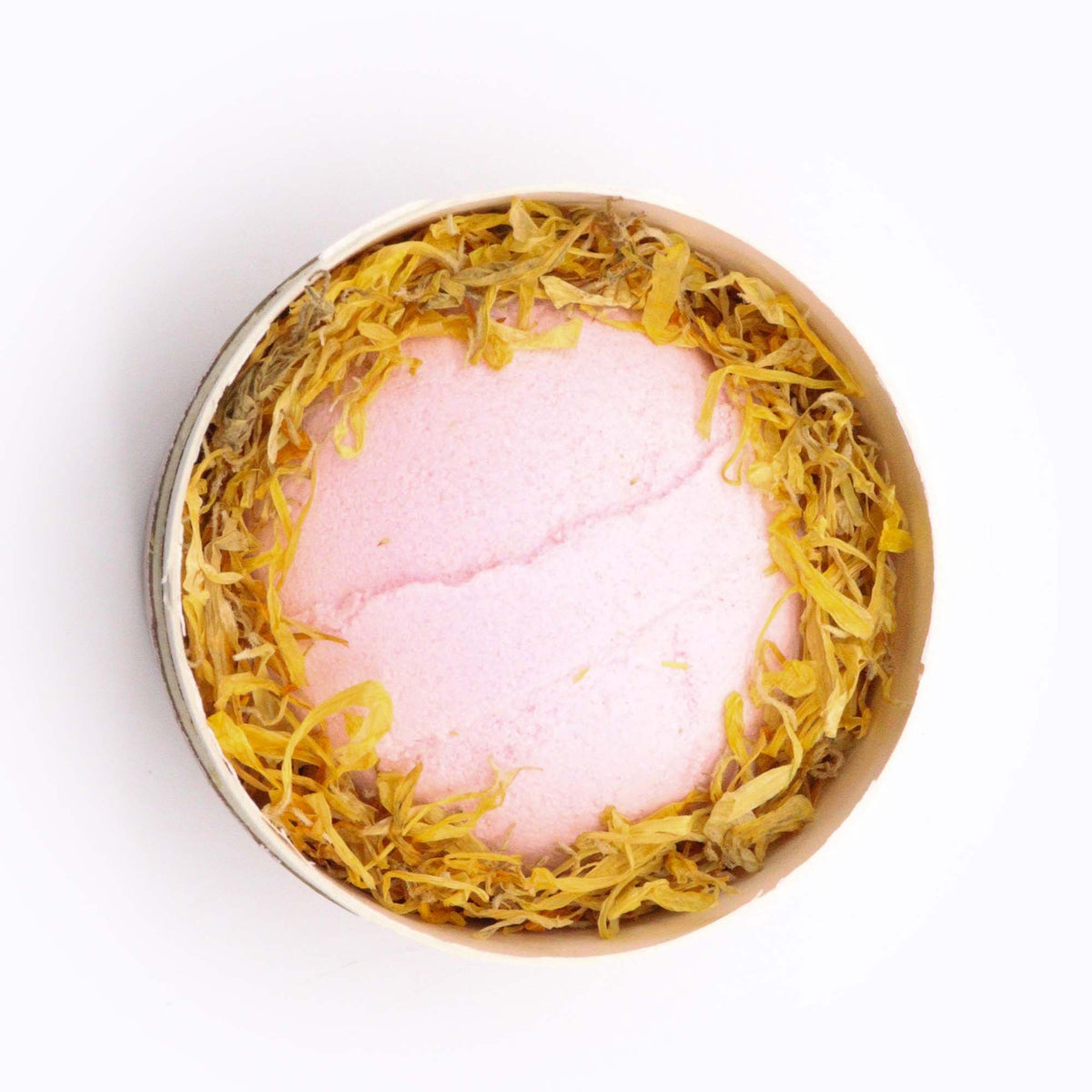 Blooming Pink Bliss Aromatherapy Bath Set | Frankincense & Rose Bath Bomb | Himalayan Salt | Marigold Petals | Vegan Gift