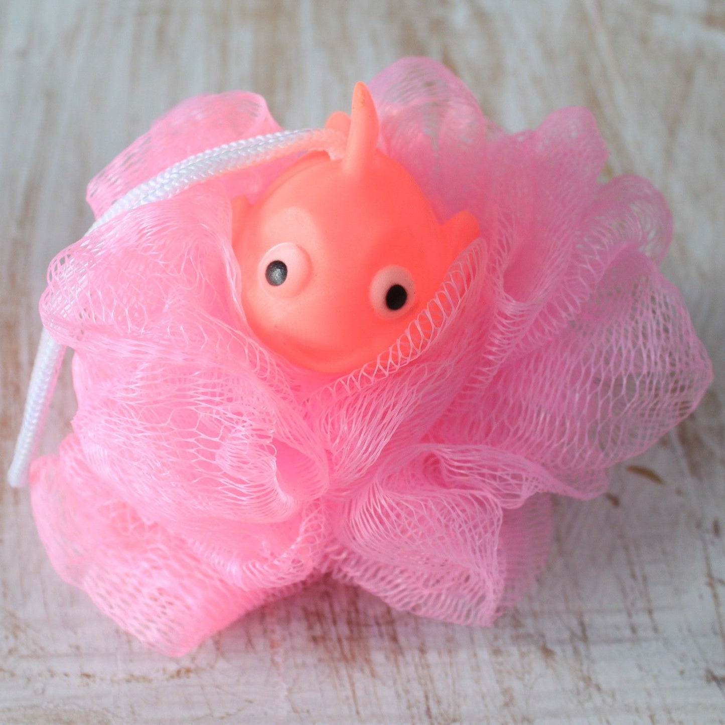 Squeaky Bath Scrunchie | Fun Novelty Body Scrubber | 30g | Amber & Calm
