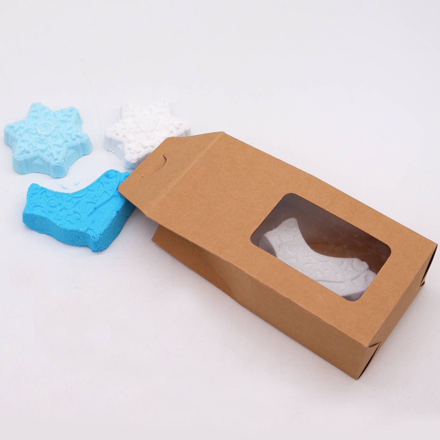 Break the Ice Christmas Bath Bomb Gift Pack | 4 Festive Bath Bombs | Luxury Christmas Gift