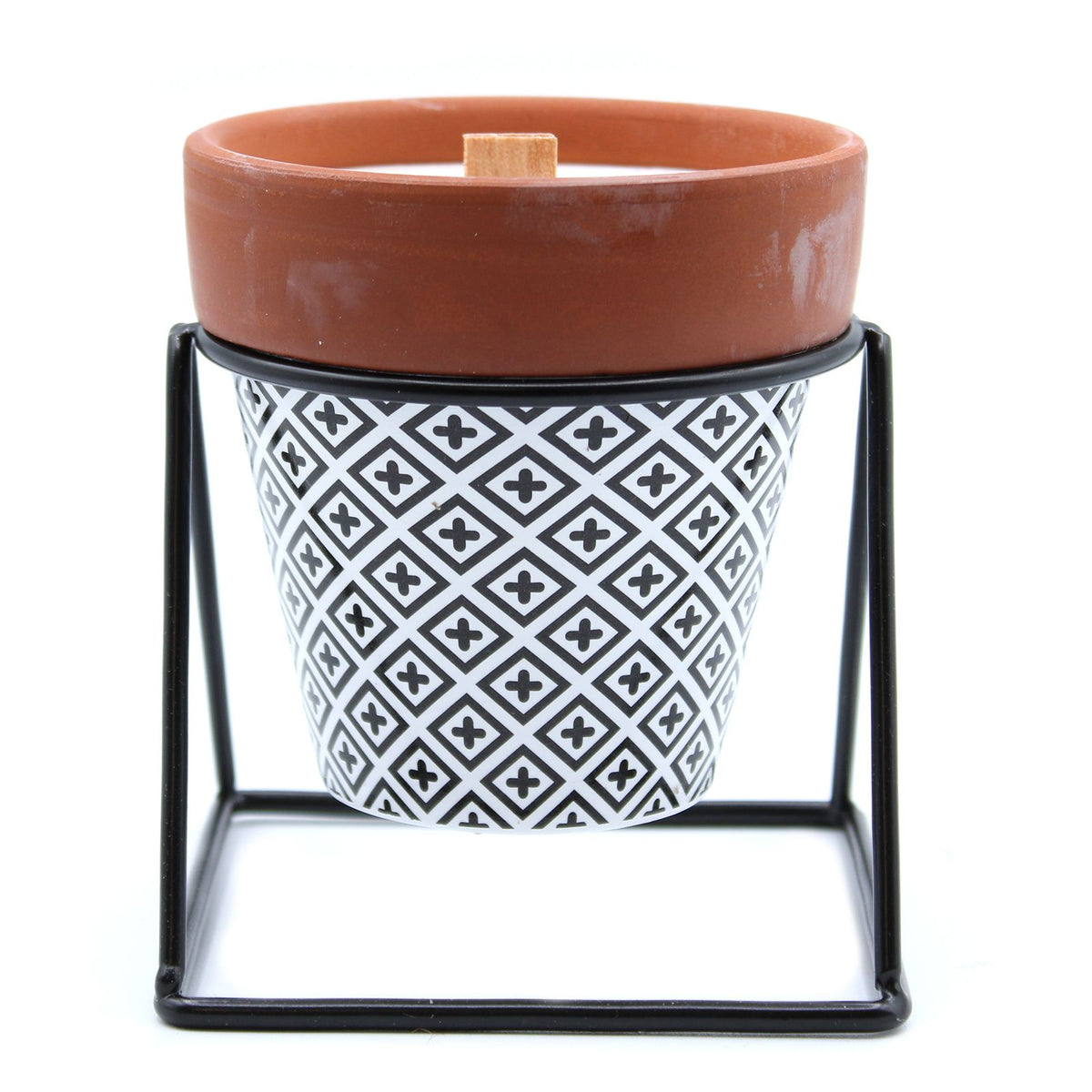 Lavender Herb Garden Candle | Wooden Wick Home Fragrance Gift