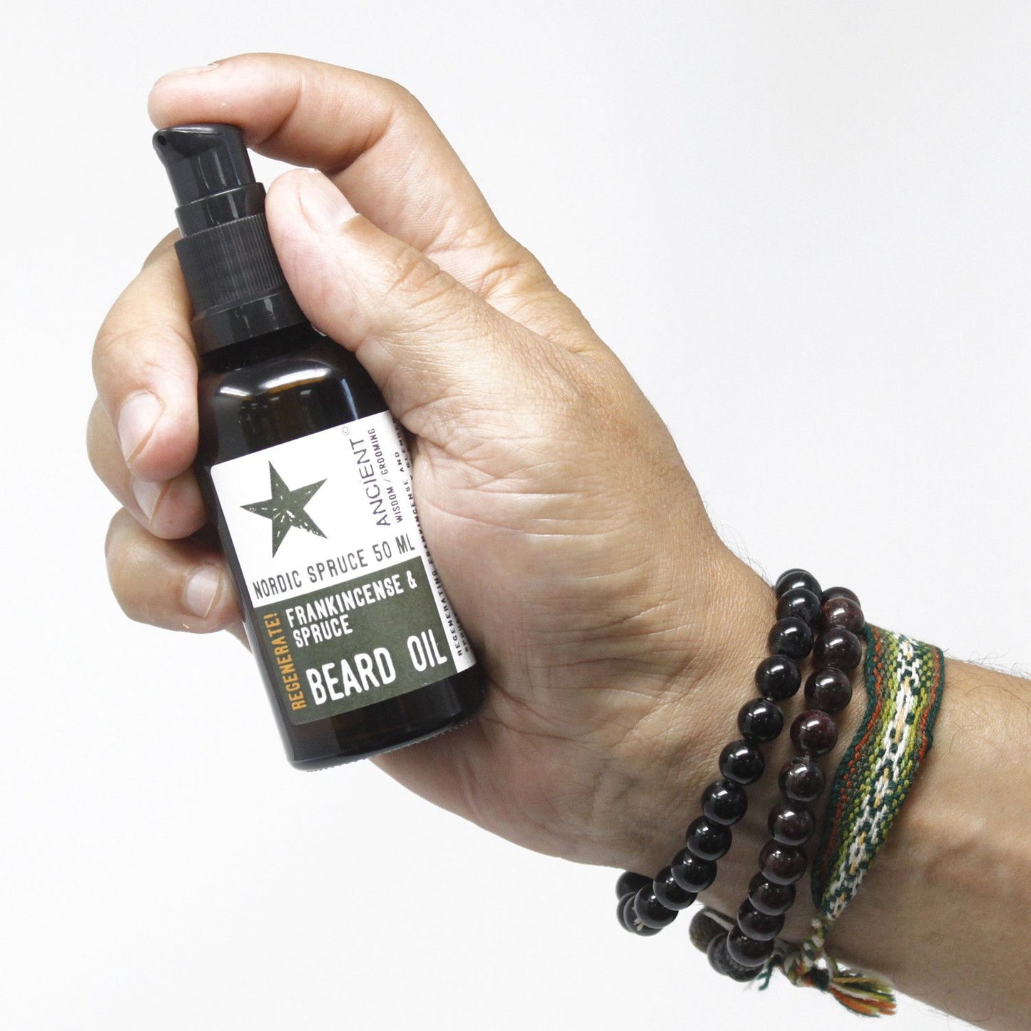 Viking Musk Beard Oil | Orange & Sandalwood | Coconut & Jojoba | 50ml | Amber & Calm