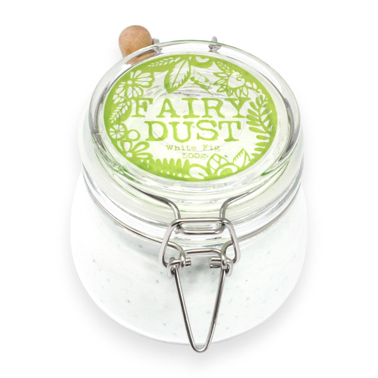 Agnes & Cat White Fig Fairy Dust Bath Powder | 500g | Vegan Luxury Bath Gift | Plastic Free