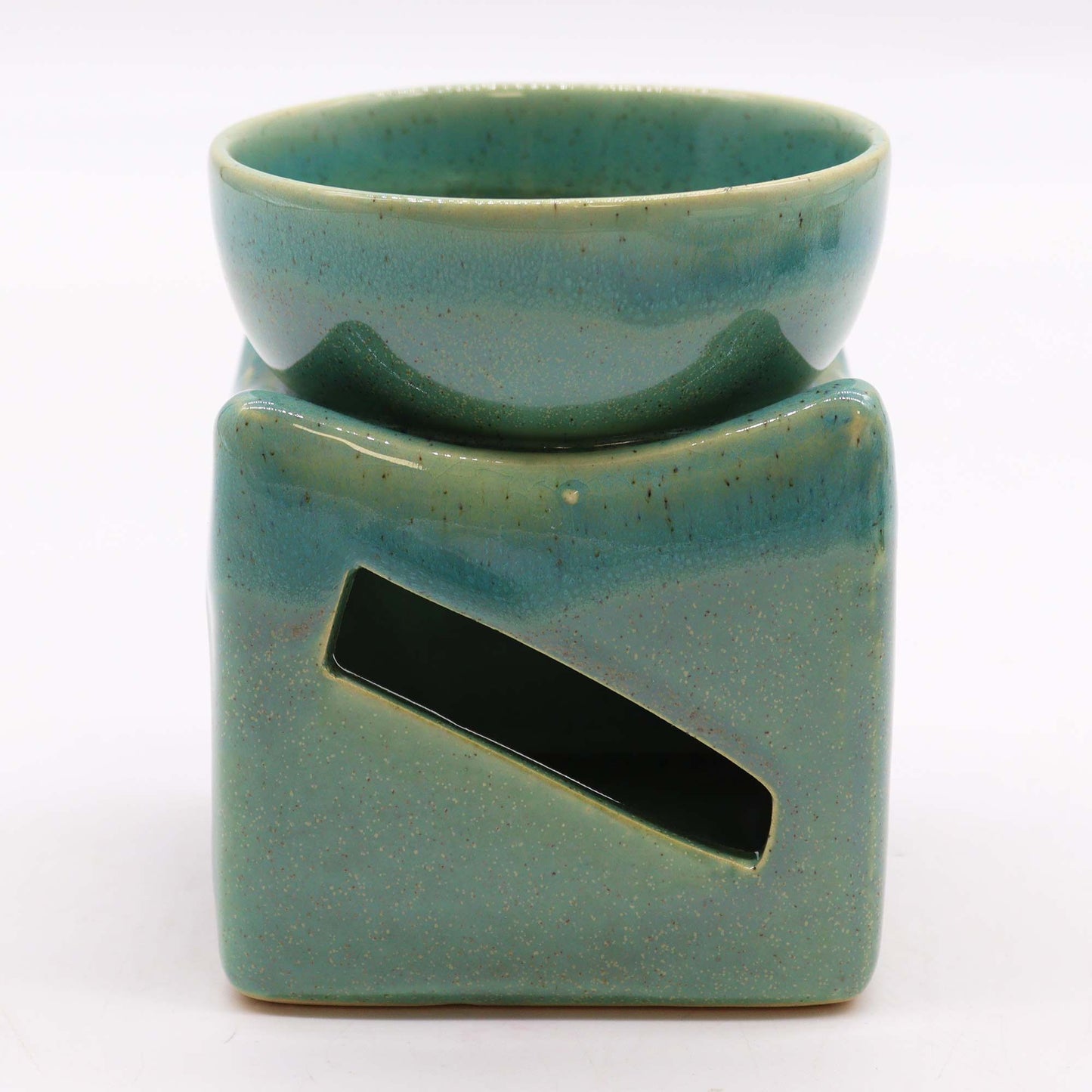 Lucky Coin Jade Oil Burner | Feng Shui Wax Melt & Aromatherapy Gift