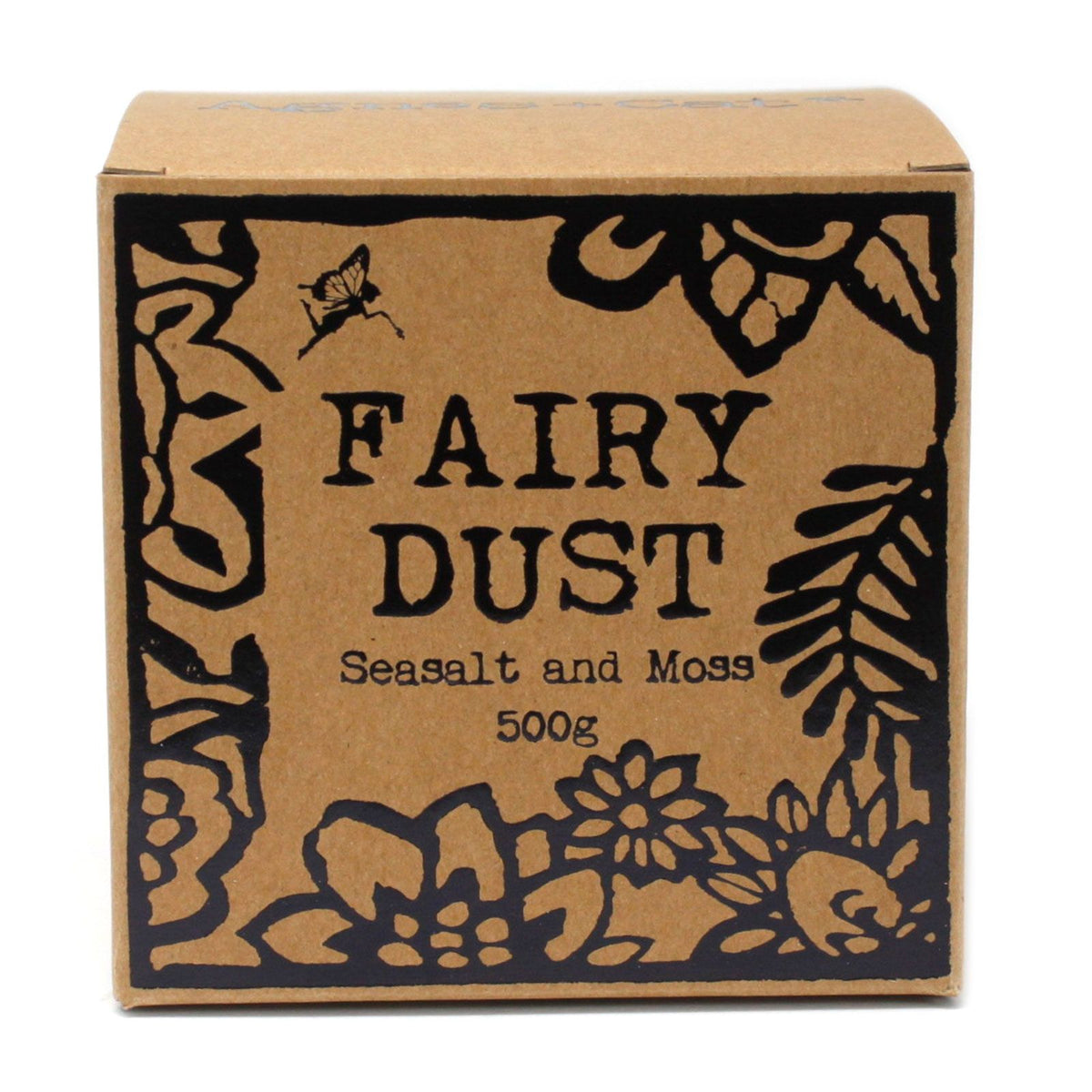 Agnes & Cat Sea Salt & Moss Fairy Dust Bath Powder | 500g | Vegan Luxury Coastal Bath Gift
