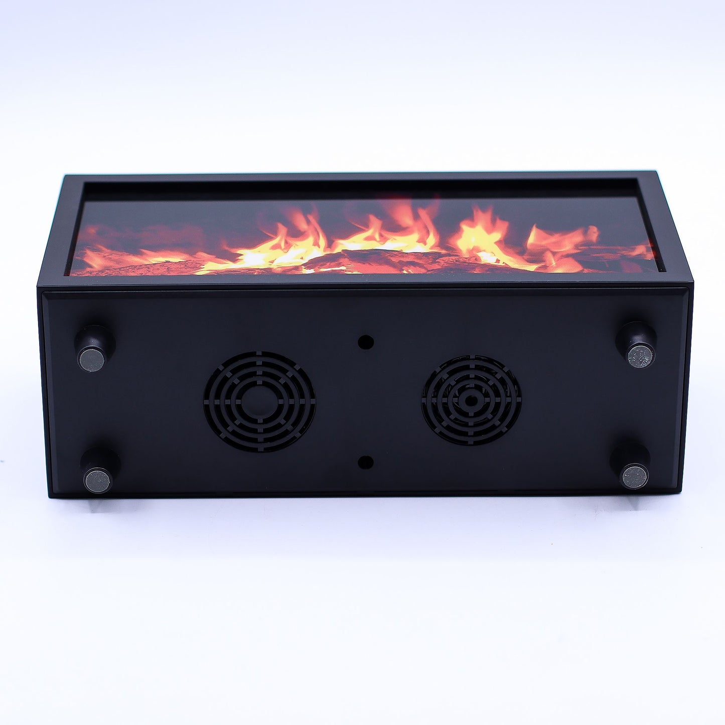 Flame Effect Aroma Diffuser with Bird Sound | Colour Changing USB Humidifier Gift