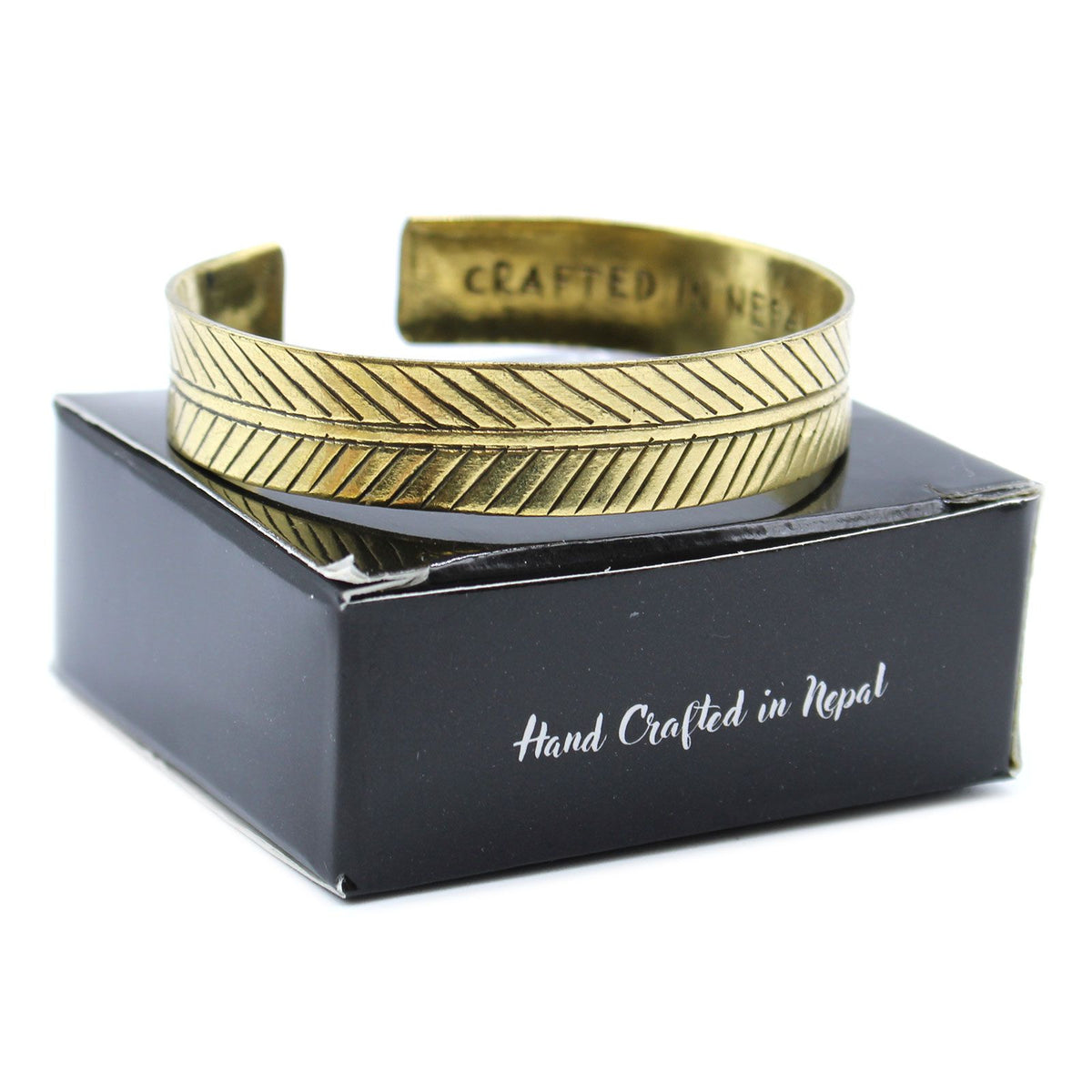Brass Tibetan Tree of Life Mantra Bracelet
