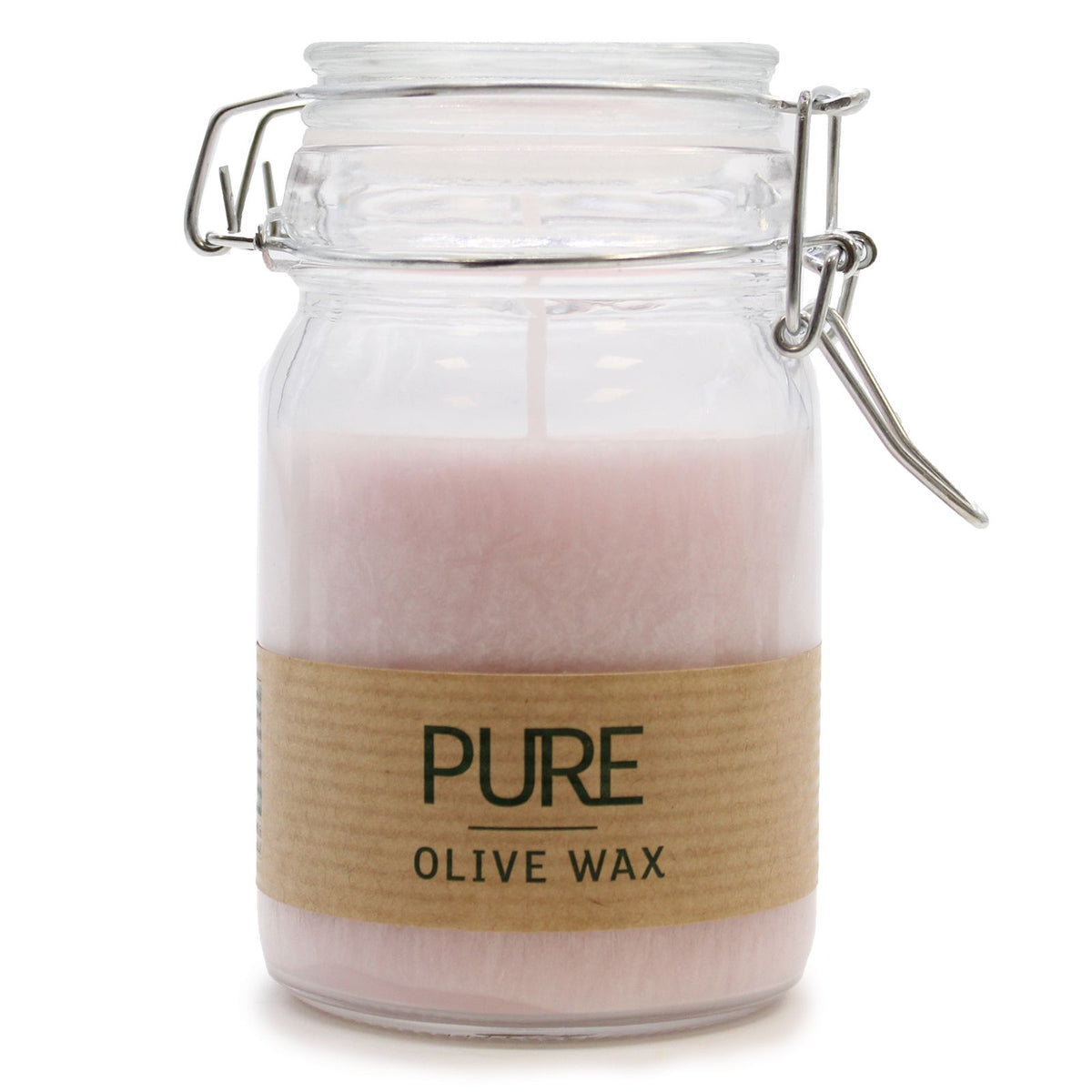 Pure Olive Wax Jar Candle – Antique Rose | Natural Home Fragrance Gift