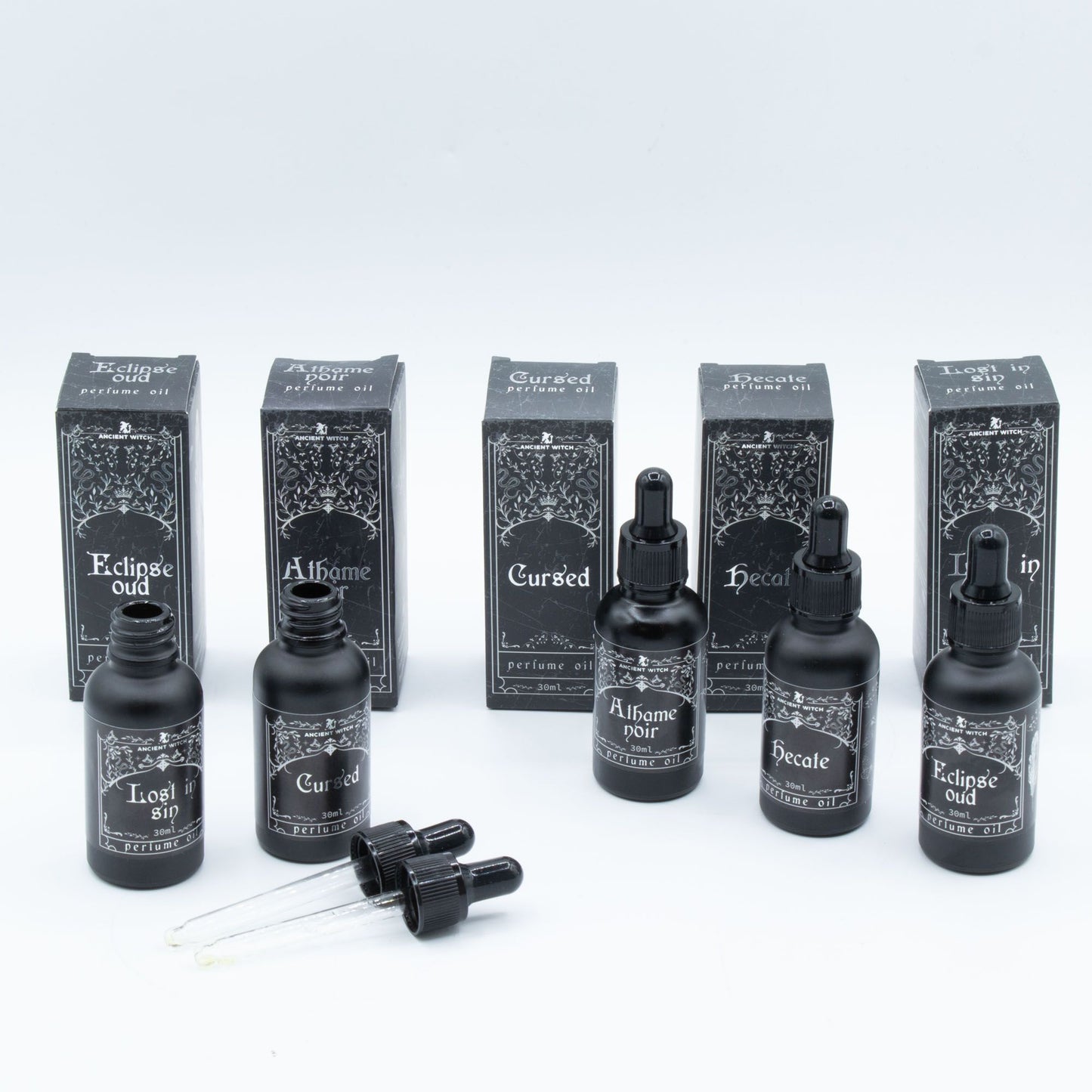Ancient Witch Eclipse Oud Perfume Oil | Dark Smoky Oud Fragrance | Amber & Calm