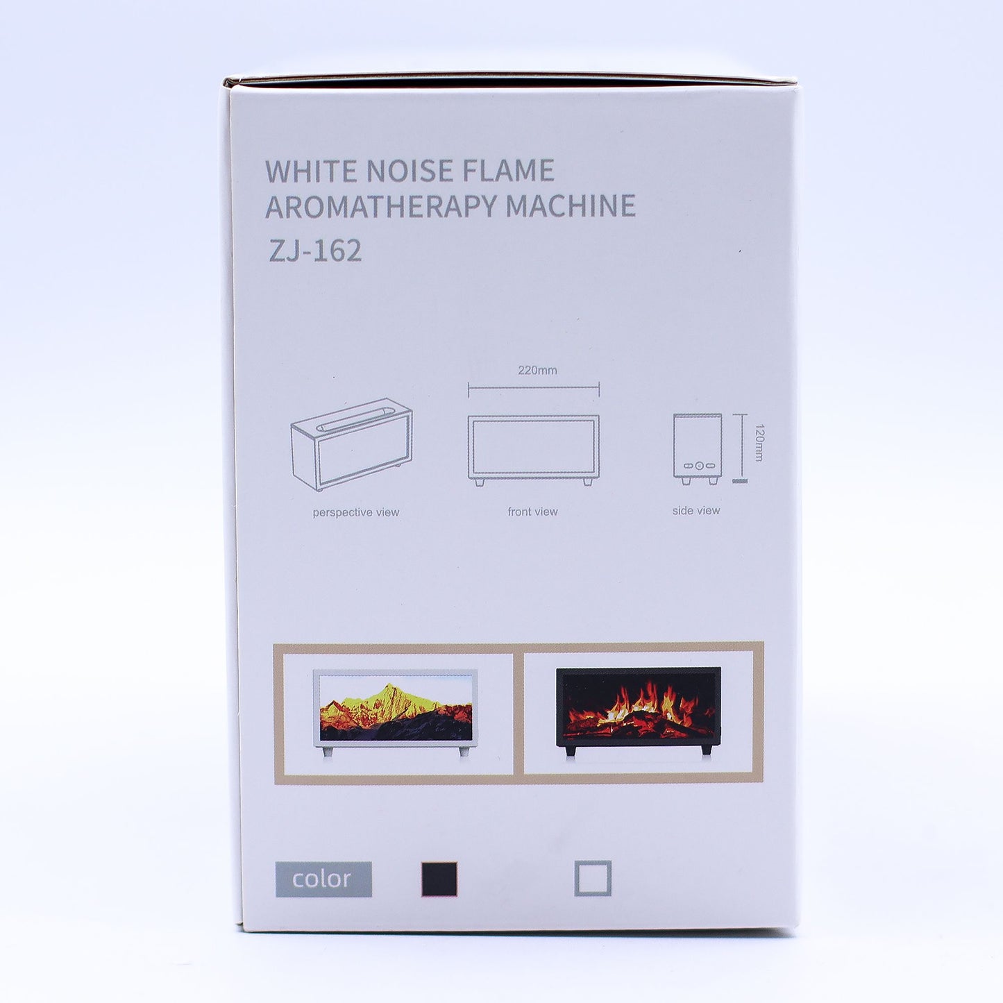 Flame Effect Aroma Diffuser with Bird Sound | Colour Changing USB Humidifier Gift