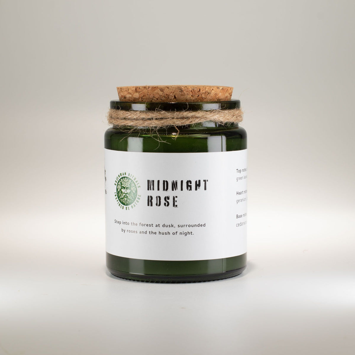 Midnight Rose Woodwick Soy Candle | Sage & Mintwood Dark Floral Home Fragrance Gift