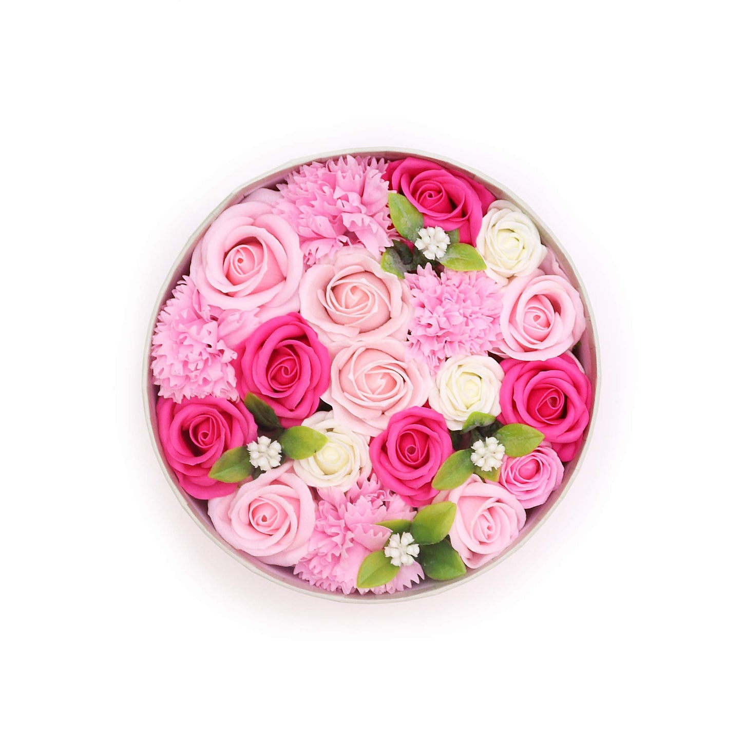 Baby Blessings Pink Soap Flower Gift Box | Baby Shower Gift | Amber & Calm