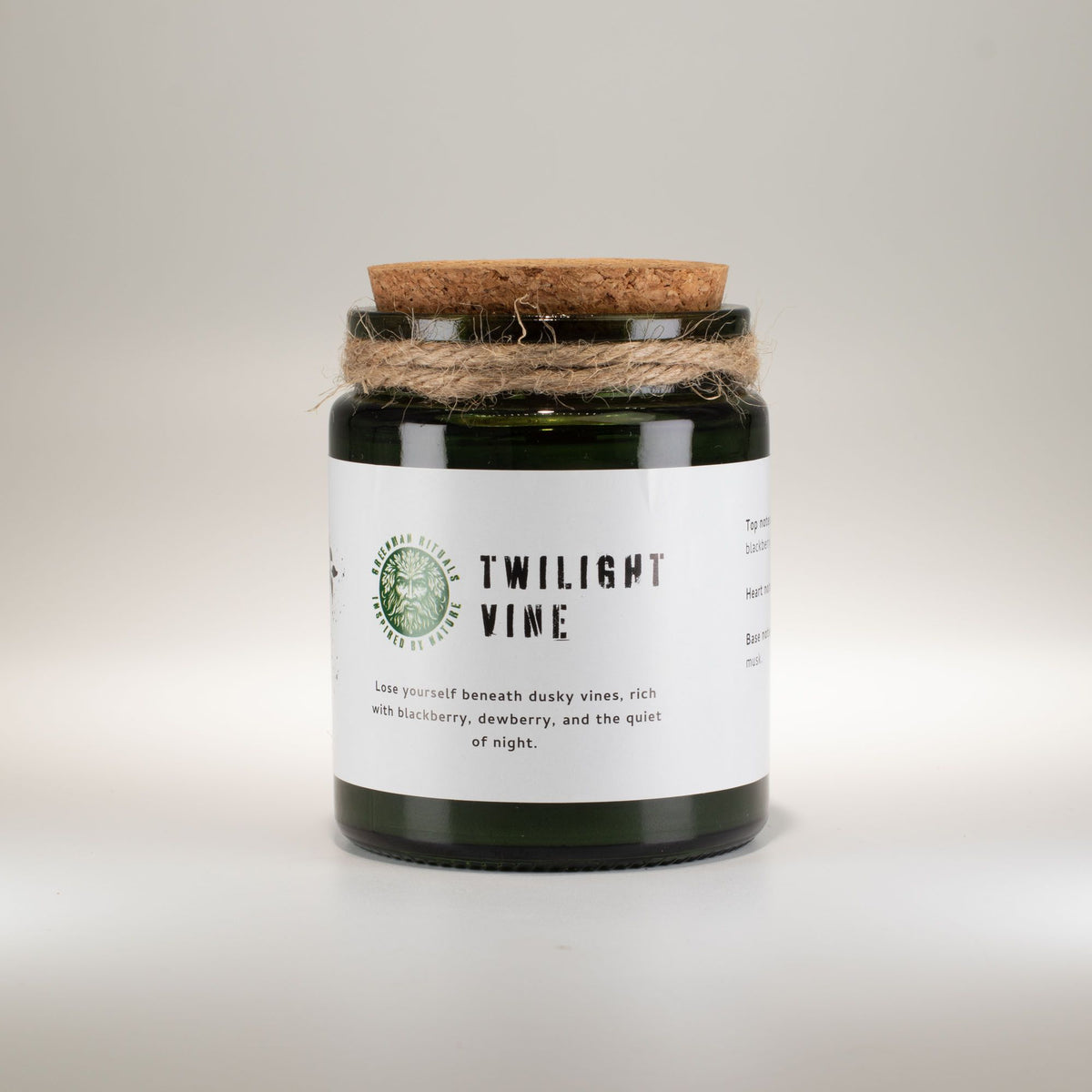 Twilight Vine Woodwick Soy Candle | Sage & Mintwood Natural Home Fragrance Gift