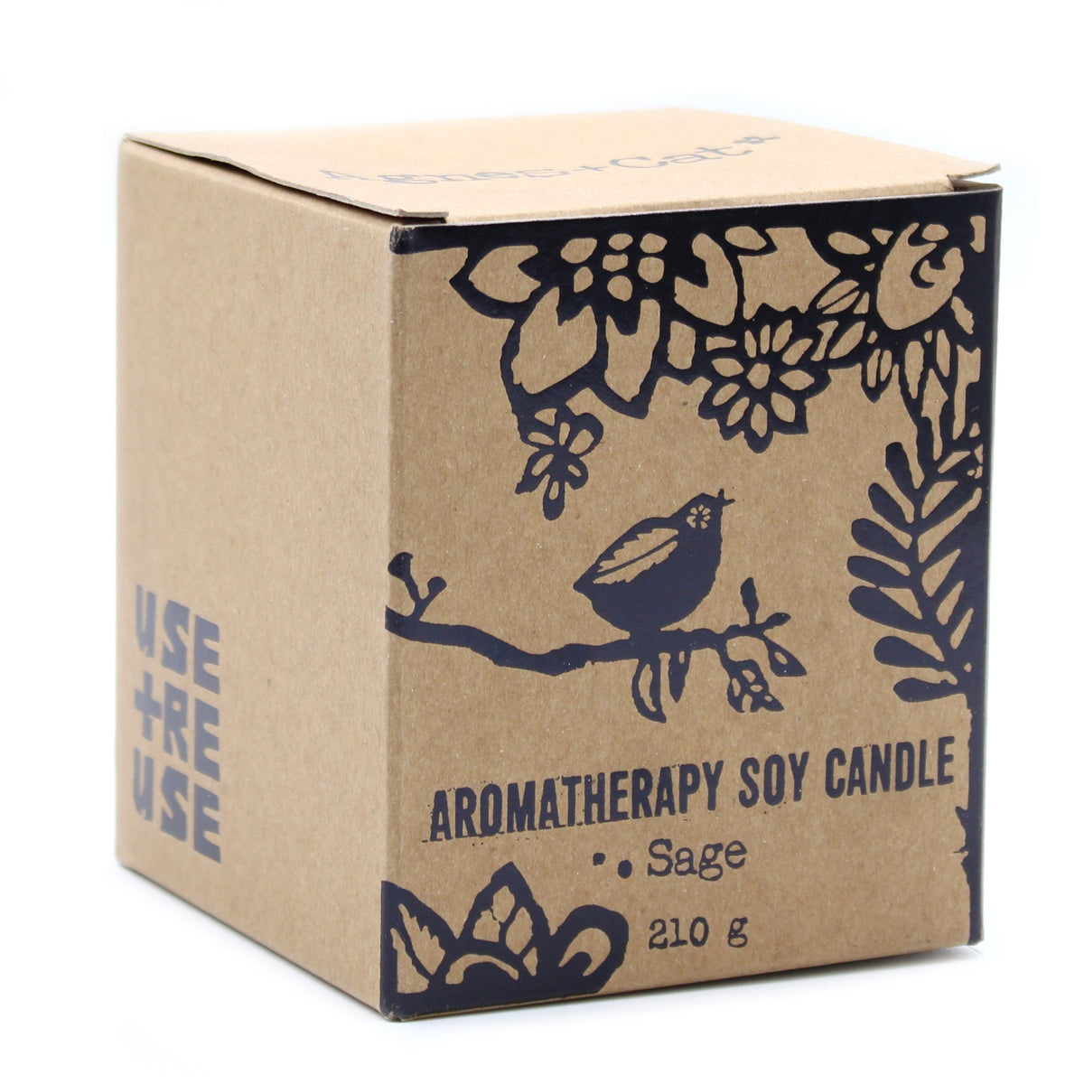 Sage Herb Garden Candle | Wooden Wick Home Fragrance Gift