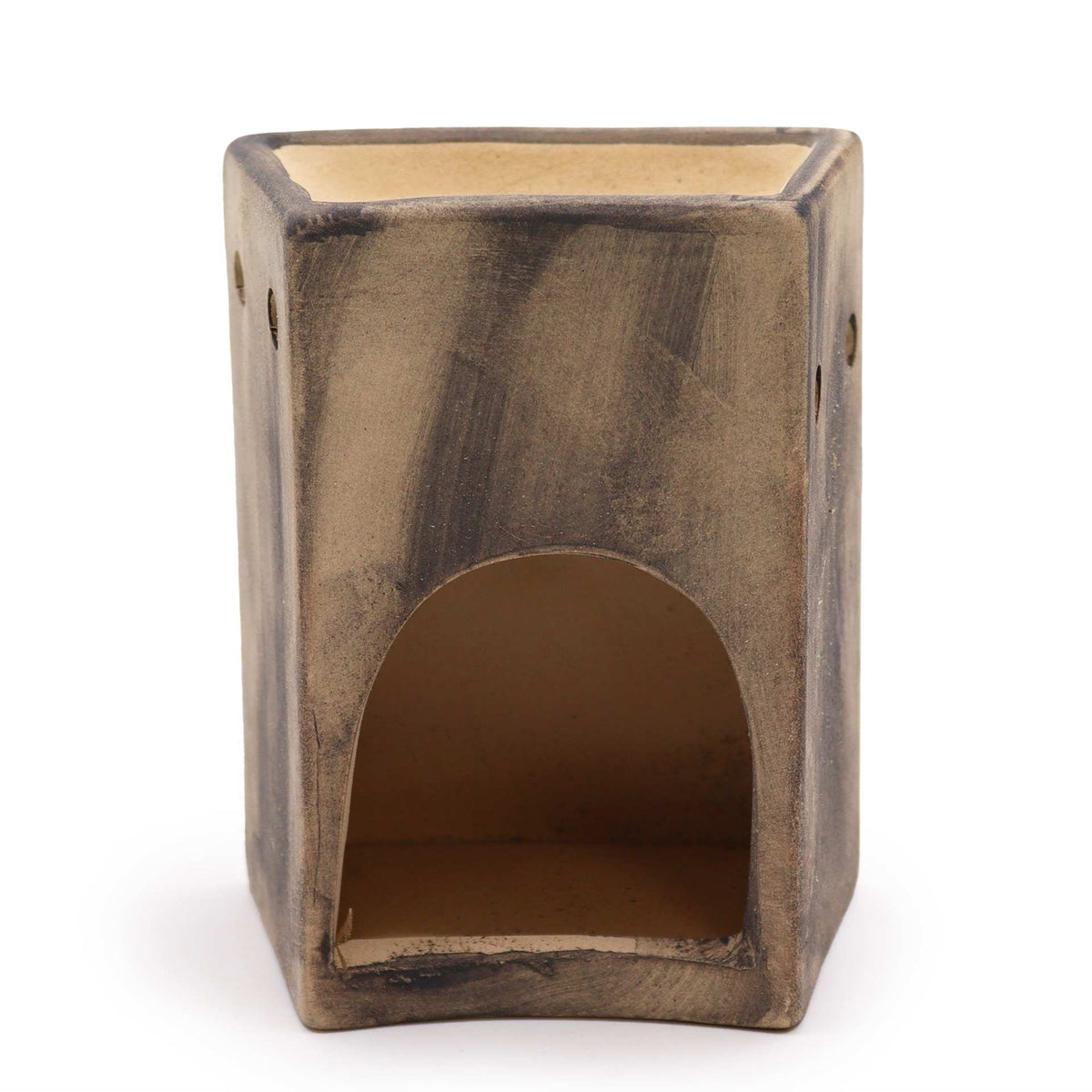 Hand-Painted Bonsai Oil Burner - Slate