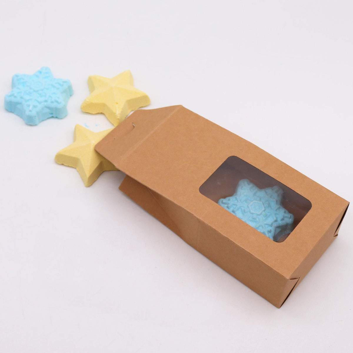 Follow the Star Christmas Bath Bomb Gift Pack | 4 Festive Bath Bombs | Luxury Christmas Gift