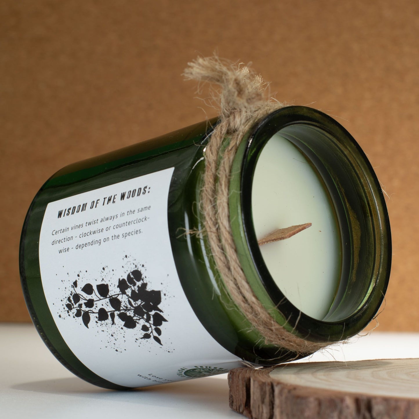 Twilight Vine Woodwick Soy Candle | Sage & Mintwood Natural Home Fragrance Gift