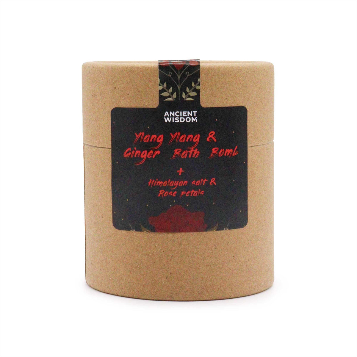 Cupid's Self Care Aromatherapy Bath Set | Ylang Ylang & Ginger Bath Bomb | Himalayan Salt | Rose Petals | Vegan Gift