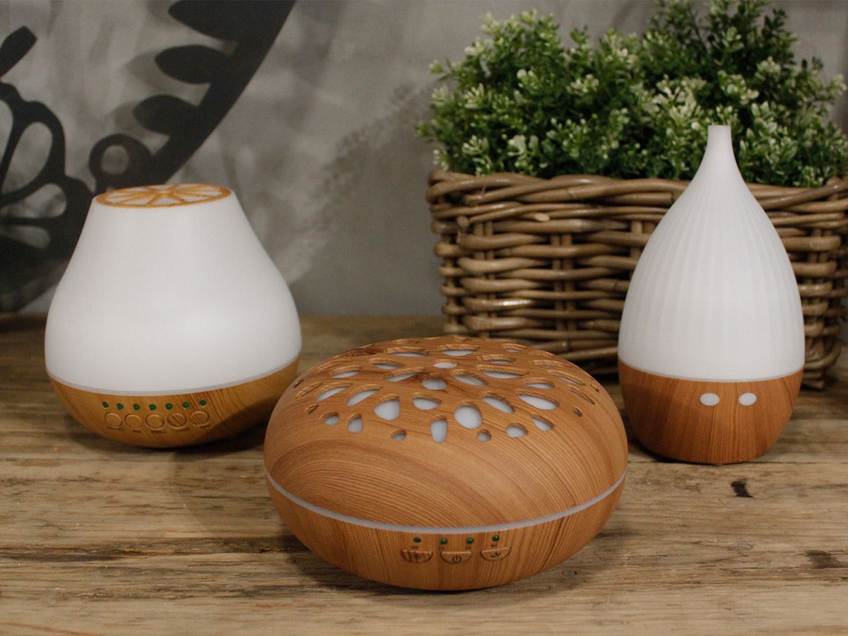 Oslo Pebble Aroma Diffuser - USB | Colour Change & Timer