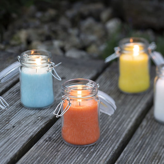 Pure Olive Wax Jar Candle – Turquoise | Natural Home Fragrance Gift