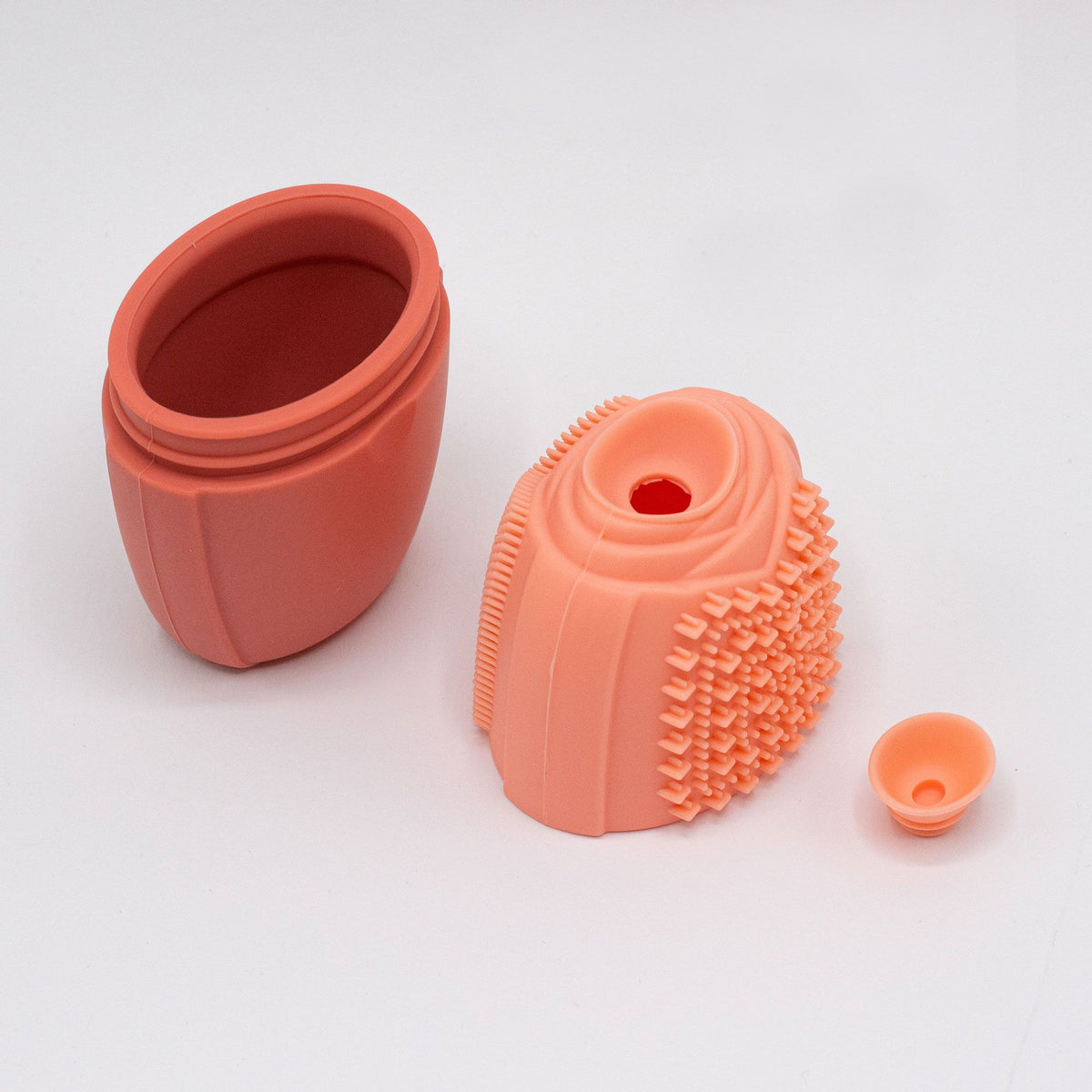 Silicone Ice Face Roller | Cooling Facial Massage Tool | Peach
