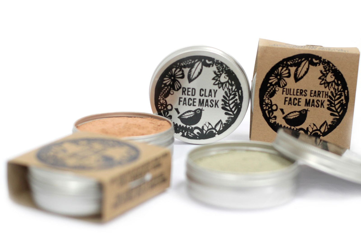 Agnes + Cat Pink Clay Face Mask | Gentle & Soothing | Aluminium Tin | Handmade in the UK