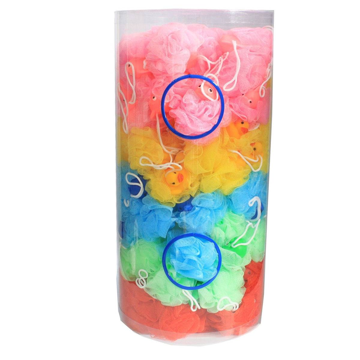 Squeaky Bath Scrunchie | Fun Novelty Body Scrubber | 30g | Amber & Calm
